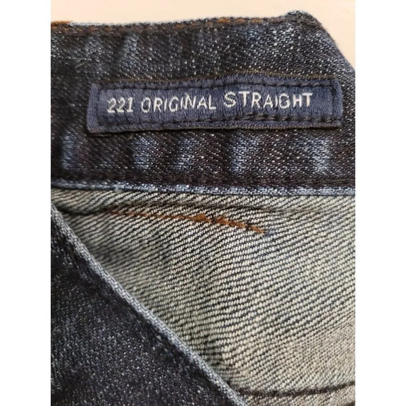 Lucky Brand Jeans Mens 36x32 Blue Denim 221 Original Straight - Great Condition - Picture 9 of 12